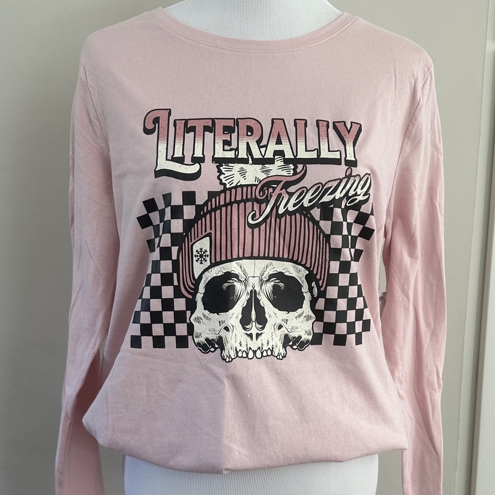 Pink Graphic Kids Shirt